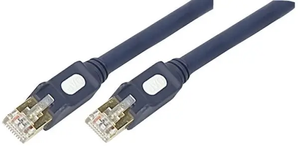 DAP AUDIO Cable de Escenario Cat6 RJ45, 10m, Azul