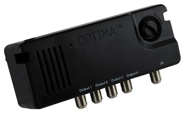 OPTIMA DA4-12 4-Way LTE Distribution Amplifier