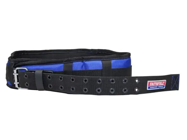 Faithfull Padded Waist Belt, 2100D Nylon, 34-42 Inch