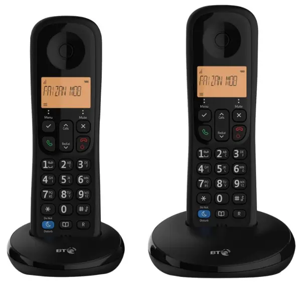 BT Everyday DECT Twin Handset Phone with Call Blocking