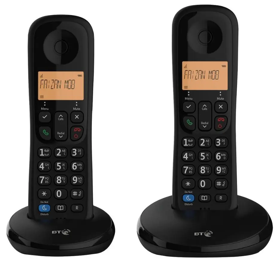 BT Telefono DECT Doppio con Blocco Chiamate Everyday