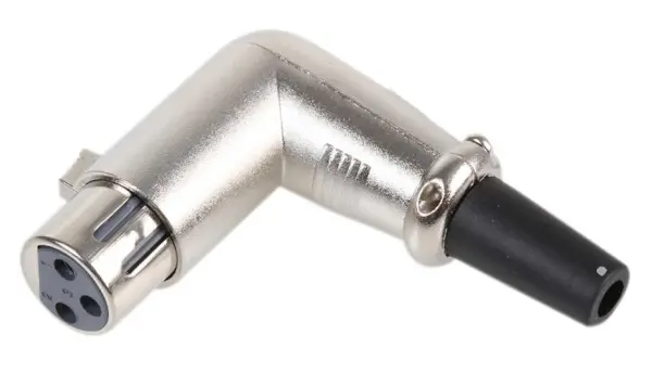 PRO SIGNAL 3-Pole XLR Socket, Right Angle