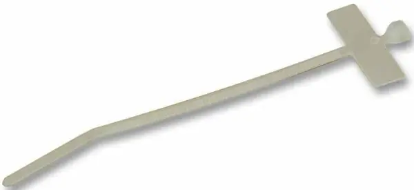 Partex Marker Cable Ties, Natural, 2.5mm x 100mm (100 Pack)