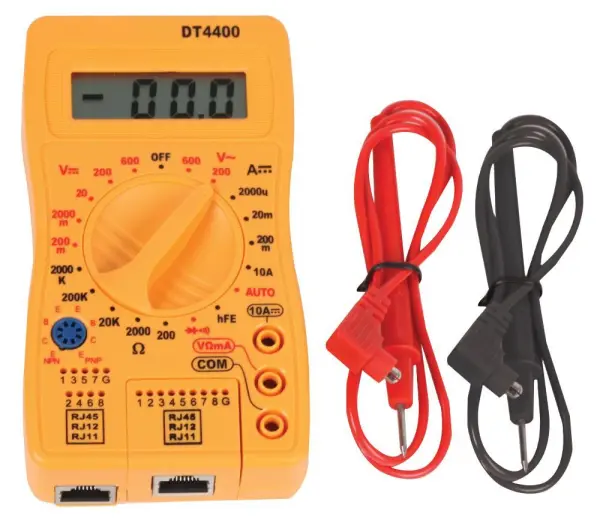 Duratool Network Digital Multimeter 600V AC/DC