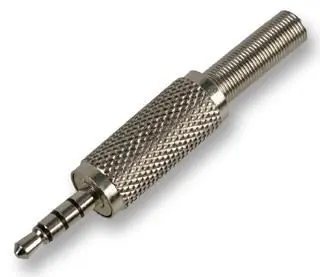 PRO SIGNAL 3,5mm 4-Pólový Jack konektor, kovový, balení po 2 ks