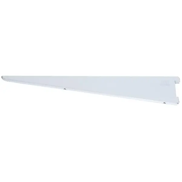 ARRONE Twin Slot Shelf Bracket, White - 610mm