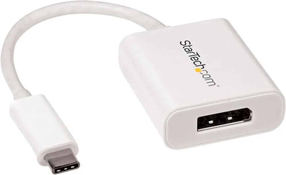 STARTECH Adaptador USB-C para DisplayPort 4K (Fêmea), Branco