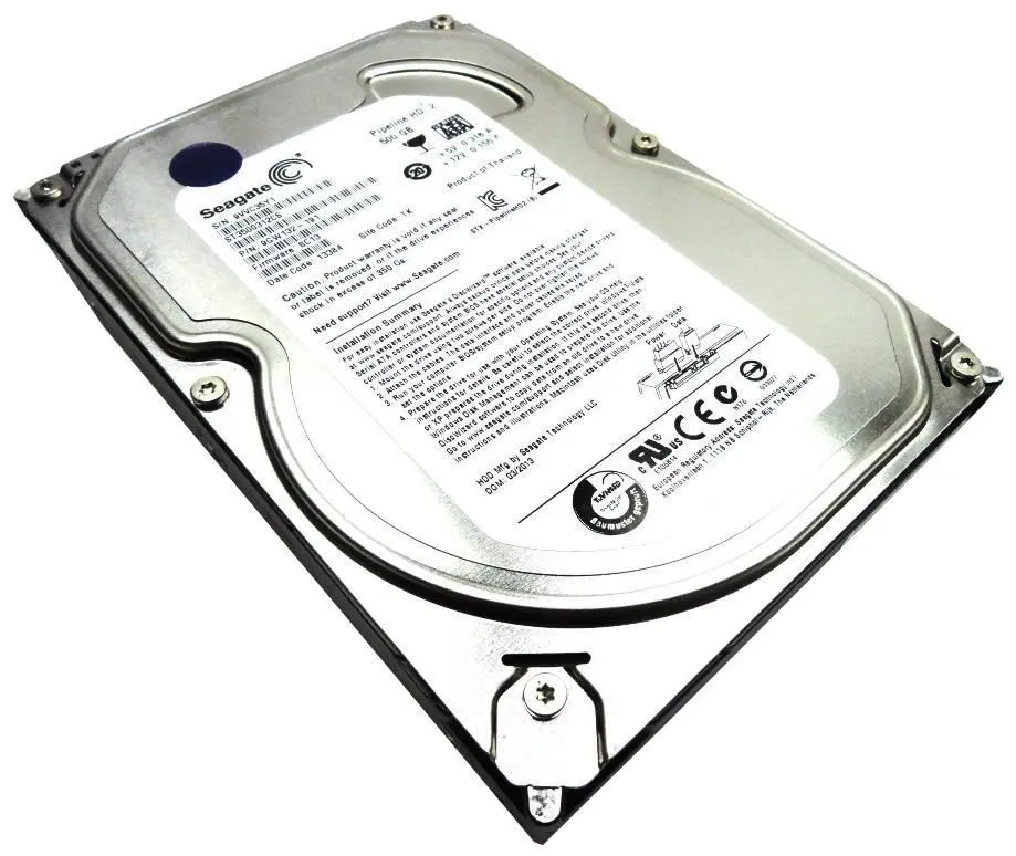Seagate Recertified - Tiomántán Crua Inmhianaithe SATA 3Gb/s 500GB
