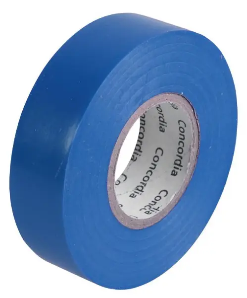 Concordia PVC Insulation Tape 19mm x 33m Blue