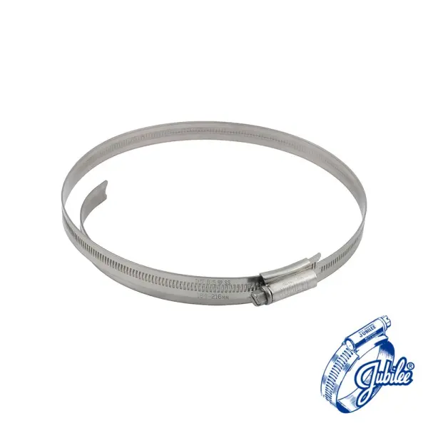 Jubilee Fascetta Tubo in Acciaio Inossidabile 85SS, 184-216mm, Confezione da 5