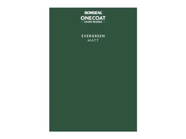 Ronseal Peel & Stick Everywhere Evergreen Paint Swatch