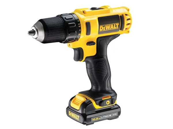 DeWALT DCD710D2 Trapano Avvitatore Sub-Compact 10.8V, 2 Batterie Li-ion 2.0Ah
