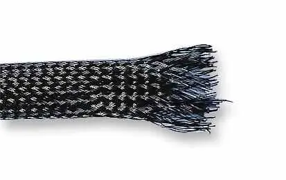 Pro Power Guaina Espandibile Intrecciata 4mm-10mm, Nero, 10m