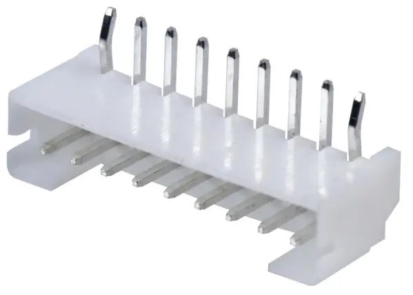 EDAC - Pengepala PCB 9-Laluan Mendatar, Sudut Kanan, Jarak 2mm