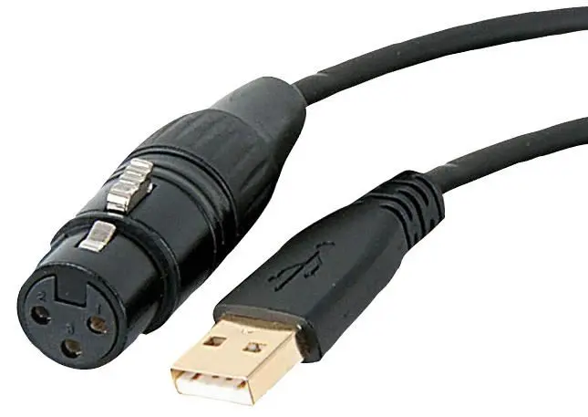 DAP AUDIO Καλώδιο Διασύνδεσης USB σε XLR, 3m