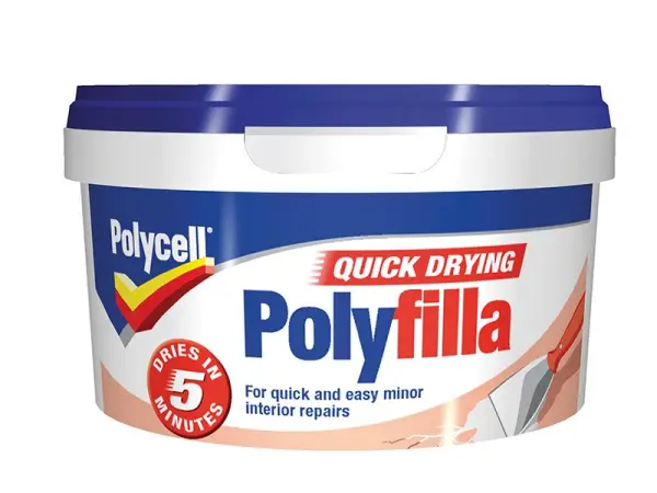 Polycell 멀티퍼푸즈 빠른 건조 퍼필라, 500g 통