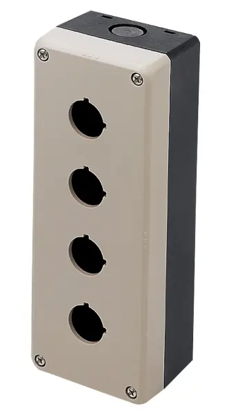 IDEC FB3W 4 Hole Switch Control Centre Enclosure, Polycarbonate, IP65, 200mm x 