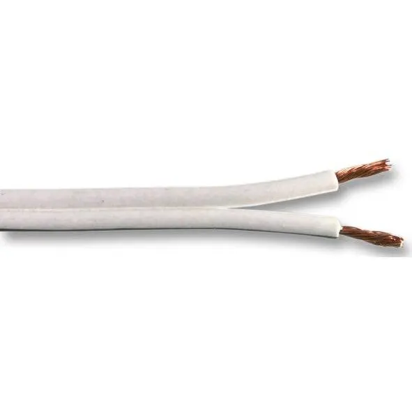 PRO POWER - Figure-8 13 Strand Speaker Cable 100m Reel - White