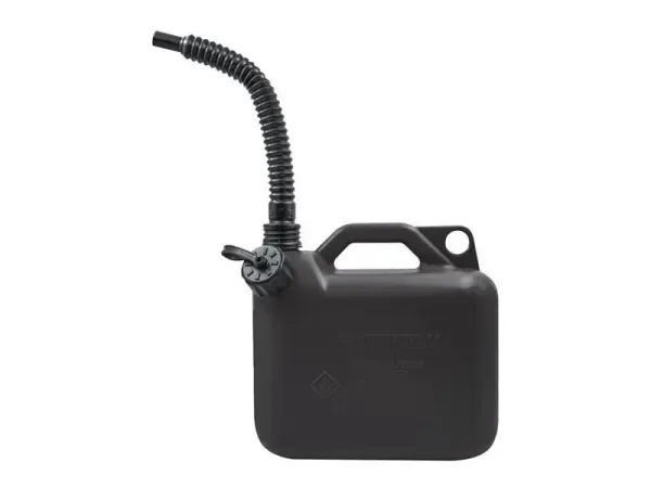 Faithfull Plastic Fuel Can - Black 5 litre