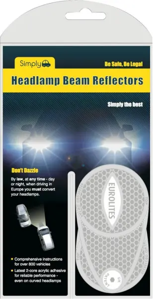 Car Headlight Beam Converters Right-Hand-Drive