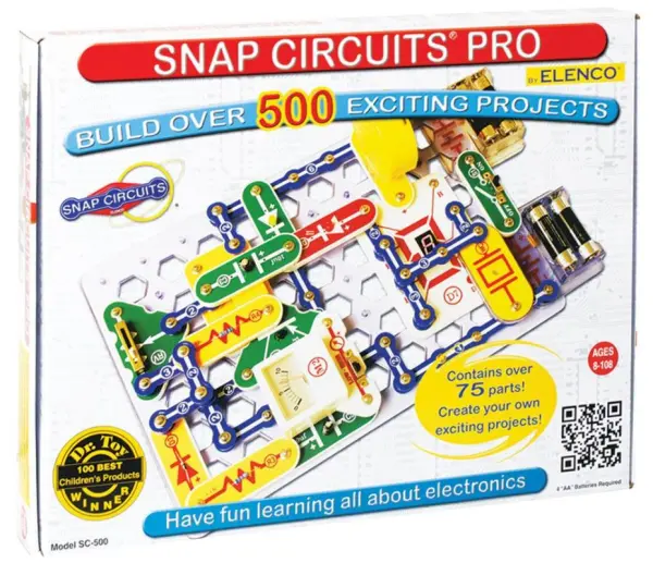 SNAP CIRCUITS Kit Pro Plus - Constrói 500+ Projetos Eletrónicos