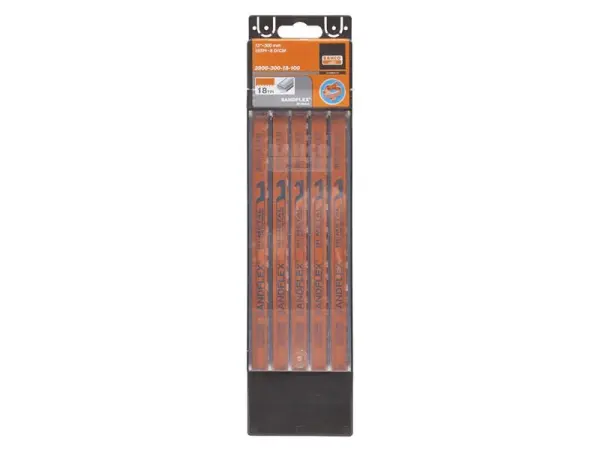 Bahco 3906 Sandflex Hacksaw Blades 300mm 14 TPI (Pack of 100)