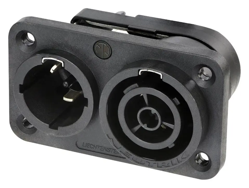 NEUTRIK PowerCon Panel Mount Connector, 20A 250V AC, IP65