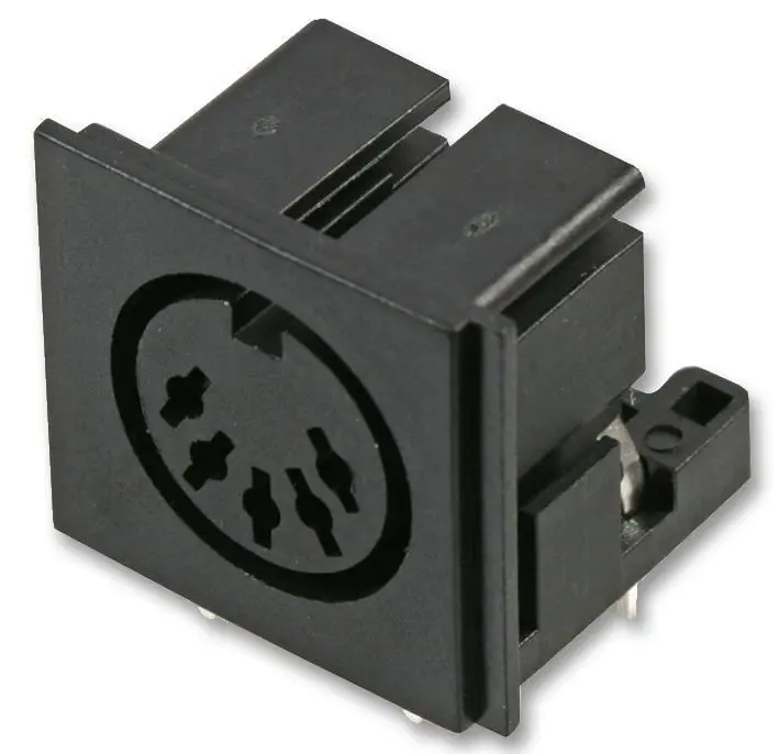 PRO SIGNAL - Soket DIN 5 Pin untuk PCB dengan Kenalan Bersadur Perak