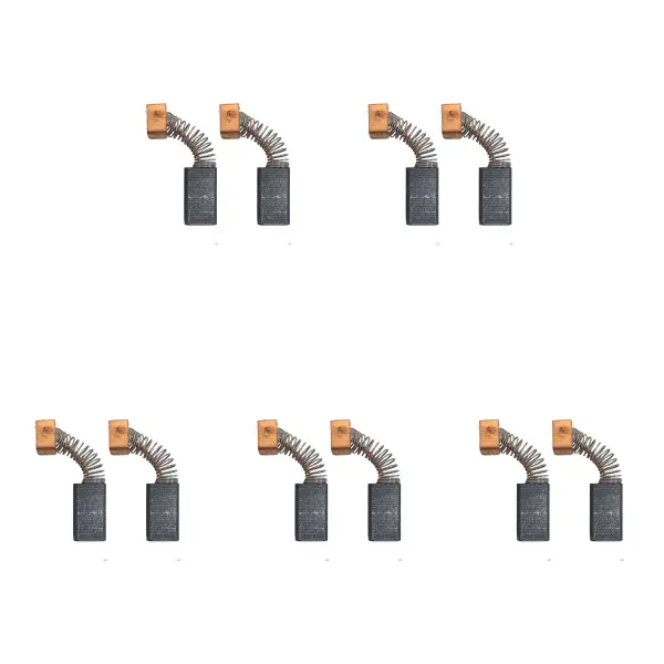 5 Juegos de Escobillas de Carbono para Taladros Felissati, 6x8x14mm (Paquete de