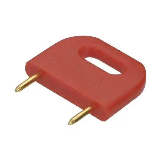 Harwin Shorting Link Plug, 0.25in - Red