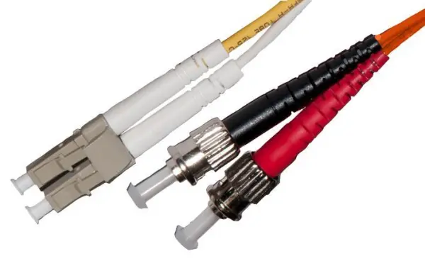 CONNECTIX 5m OM2 LC-ST Duplex Fibre Optic Patch Lead