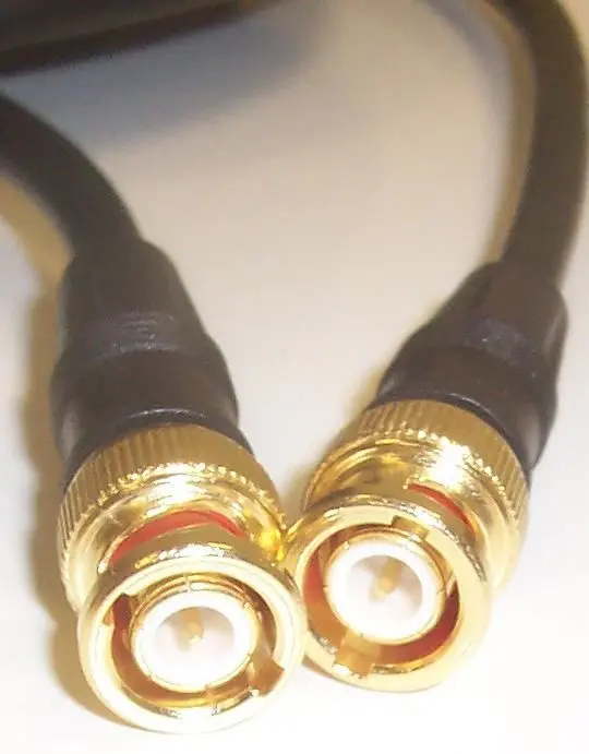 PRO SIGNAL - BNC-Stecker auf BNC-Stecker RG59/U Koaxialkabel, 10m 75 Ohm vergol