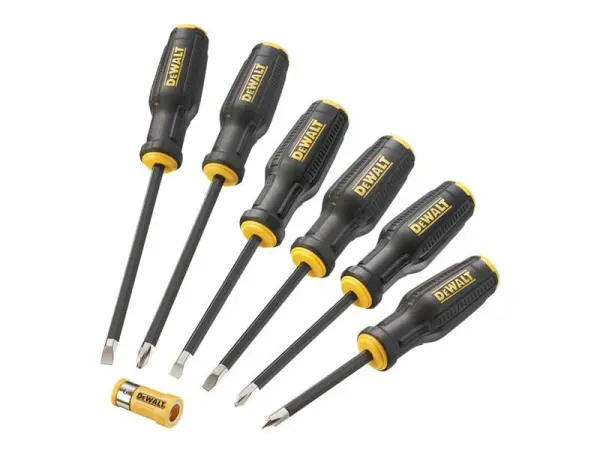 Jeu de tournevis DEWALT Full Fit, 6 pièces, acier S2