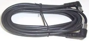 Câble d'antenne TV coaxial Pro Signal à 90°, 4 m, noir