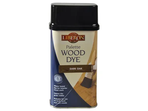 Liberon Palette Wood Dye - Dark Oak, 250ml