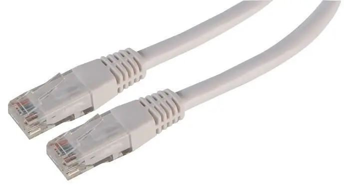PRO SIGNAL Cat6 RJ45 UTP 이더넷 패치 케이블, 0.2m 화이트