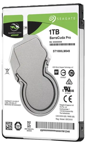 SEAGATE - BarraCuda® Pro 2.5吋 7毫米 手提電腦硬碟 1TB