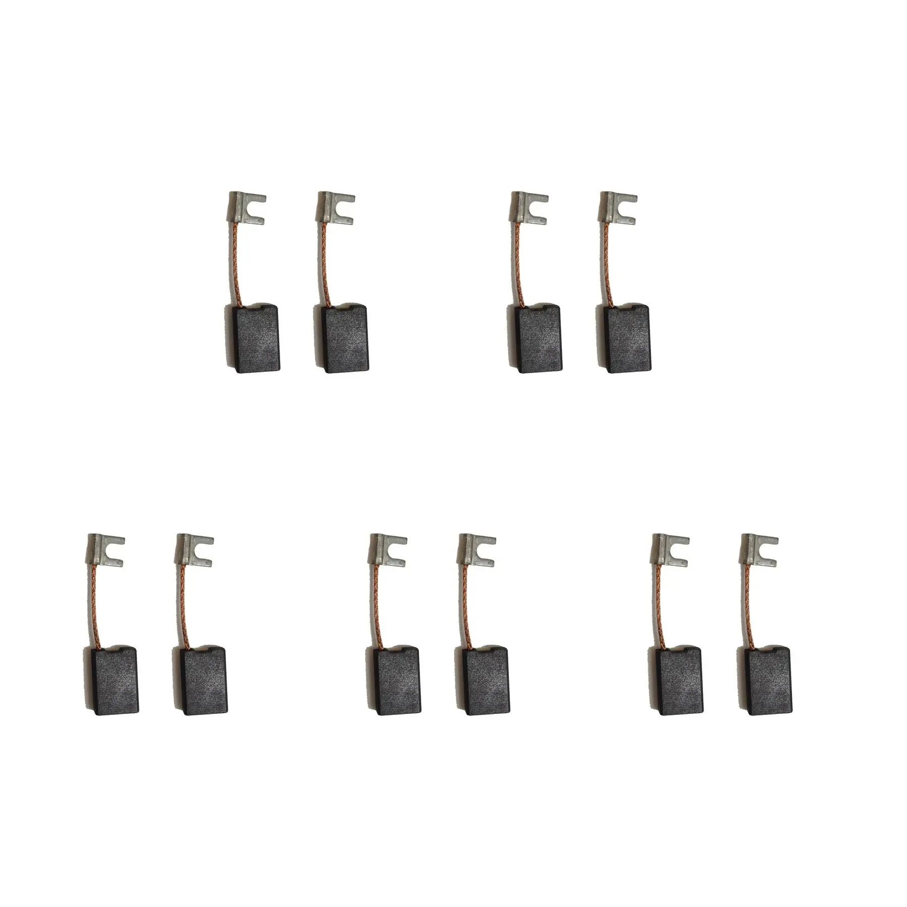 5 Sets of Bosch A44 Hammer Drill Carbon Brushes, 6.3 x 12.5 x 18mm