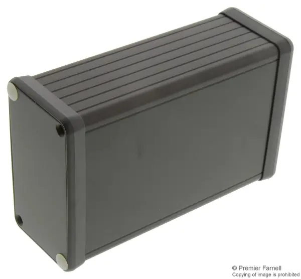 Hammonds IP54 Extruded Aluminium Instrument Enclosure 120x78x43mm
