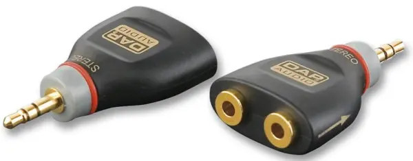 XCALIBER - 2x 3,5mm Klinkenstecker Buchse auf Stecker Adapter