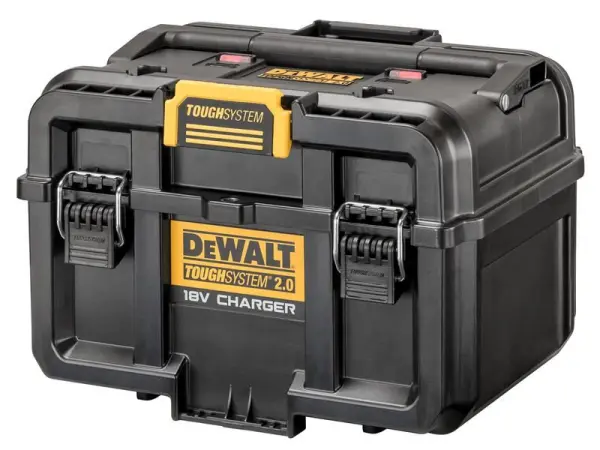 DeWALT TOUGHSYSTEM™ 2.0 充電工具箱 - 雙電池充電及USB端口