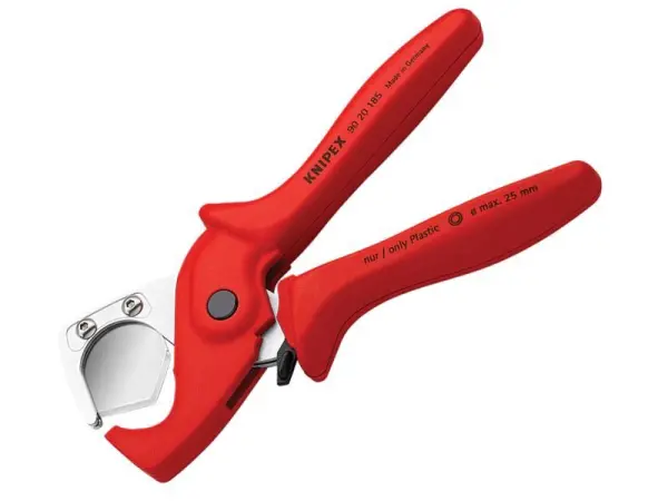 Knipex - Gearrthóir Conaidh Plaisteach agus Píobán, Cumas 25mm