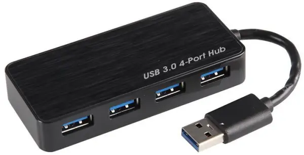 PRO SIGNAL - 4-Port USB 3.0 Hub - Bus Powered
