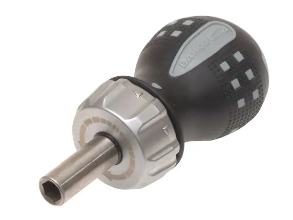Bahco 808050S Stubby 1/4in Ratchet Screwdriver