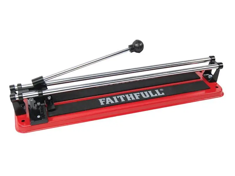 Faithfull タイルカッター 300mm デュアルレール プッシュアクション