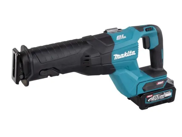 Makita JR001G XGT 40Vmax Χωρίς ψήκτρες πρισματική πριόνι με 2 μπαταρίες 2,5Ah