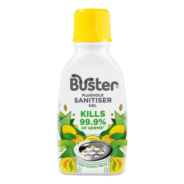 Buster Plughole Gel Pembersih & Sanitiser Lubang Sinki 300ml