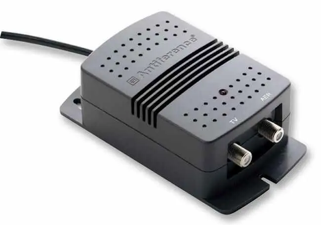 Antiference Fonte de Alimentação Blindada 12V 100mA para Amplificador de Antena