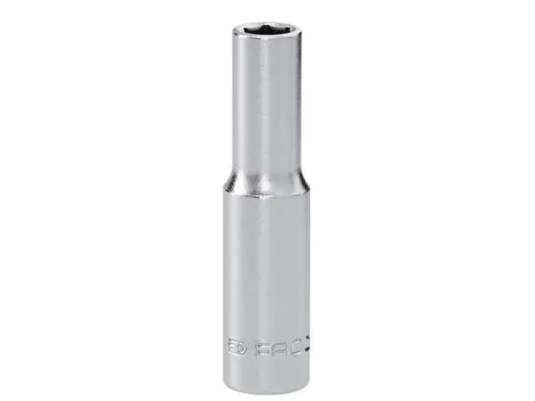 Facom 6-Point Deep Socket, 1/4in Drive - 6mm