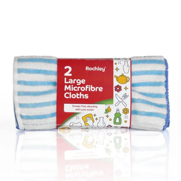 Wilsons Microfibre Cleaning Cloth 2pk, 81g